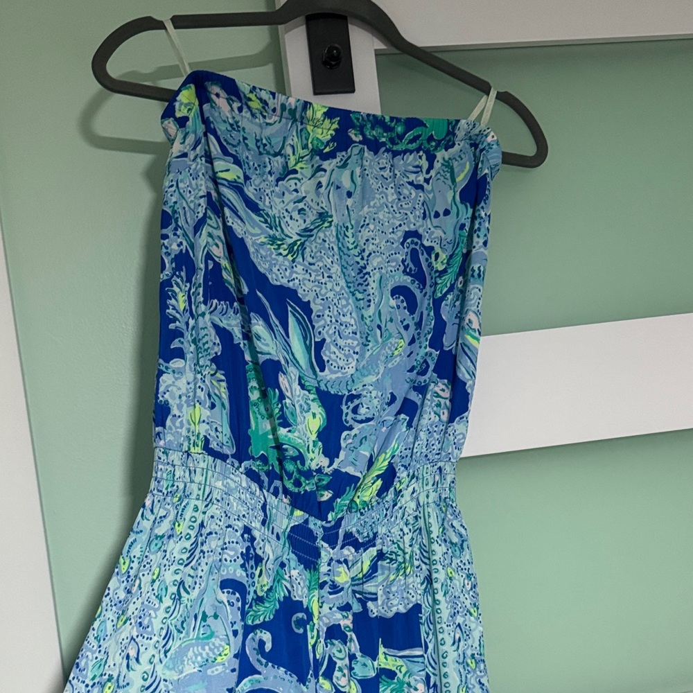 Lilly Pulitzer Strapless Jumpsuit